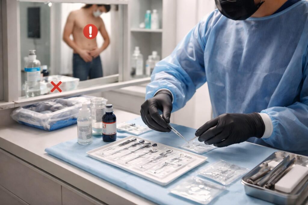 découvrez les erreurs fréquentes à éviter pour réussir votre premier piercing au gland en toute sécurité et éviter les complications.